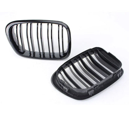 Black Front Upper Bumper Mesh Grille for BMW 5 Series E39 (1995-2004)