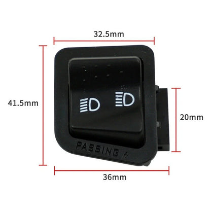 5 Piece Switch Set for PIAGGIO Scooter with Turn Signal and HORN Ignition