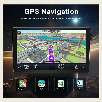 64GB Android Head Unit Car Radio GPS DSP for Ford Ranger (2012-2015)