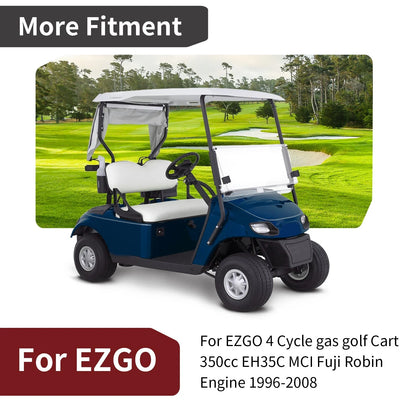 Gasket Piston Ring Rebuild Kit For EZGO Golf Cart Robin 350cc (1996–2008)