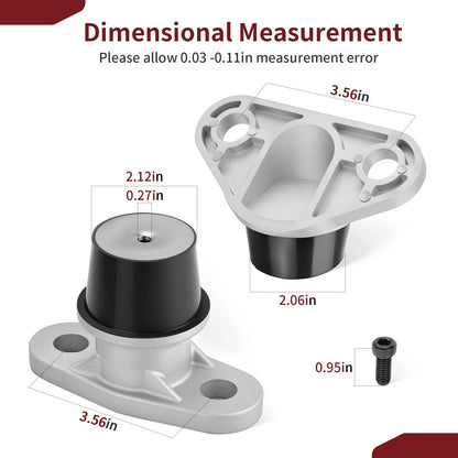 Front Rear Engine Motor Mount Kit for Sea Doo GTX 4TEC
