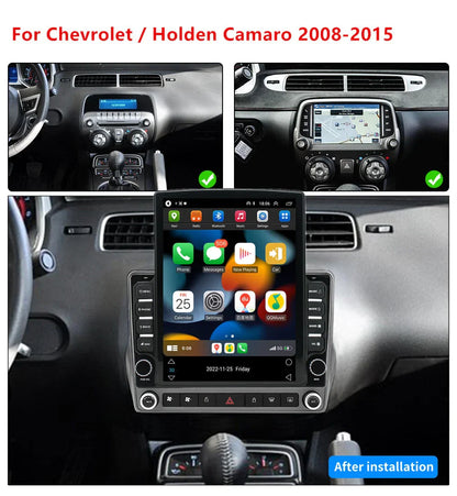 9.7" Vertical Android 13 Stereo Radio Navigation for Chevy Camaro (2008-2015)