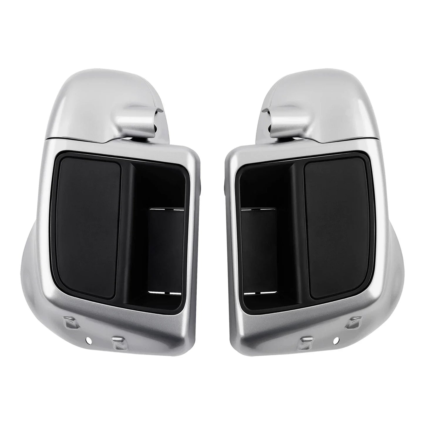 Lower Vented Fairings for Harley Street Glide (2014-2023) Silver Pearl
