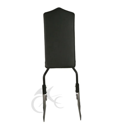 Black Sissy Bar w/ Backrest Pad for Harley Softail Custom (1984-1999)