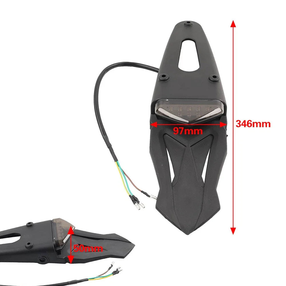 Rear Tail Light Brake Lamp for Off-Road Motorcycle Motocross Dirt Bike
