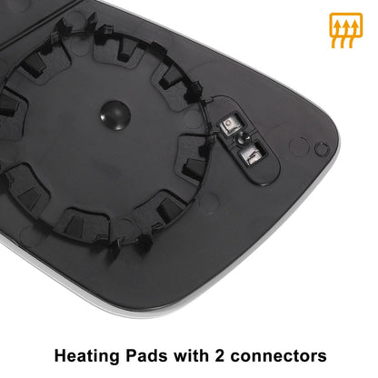 Right Side Mirror Glass with Back Heated for BMW 2-7 Series