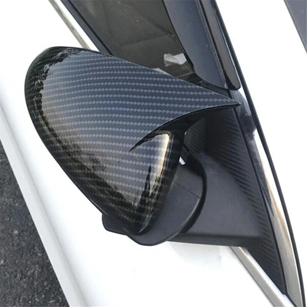 Carbon Fiber Look Side Mirror Covers for Kia Forte K3 (2013-2018)