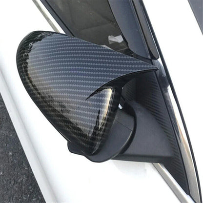 Carbon Fiber Look Side Mirror Covers for Kia Forte K3 (2013-2018)
