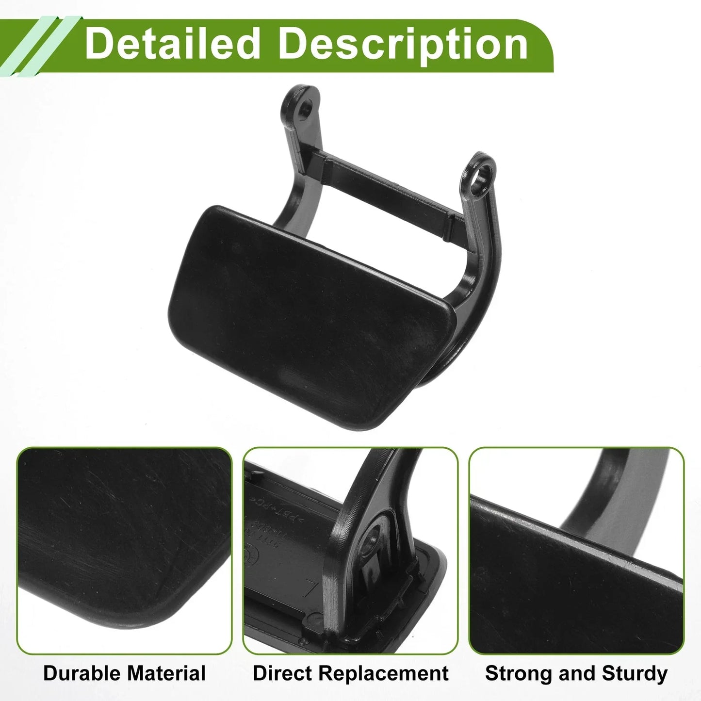 Washer Nozzle Cover Cap for BMW 525i (2004 - 2007) Unpainted