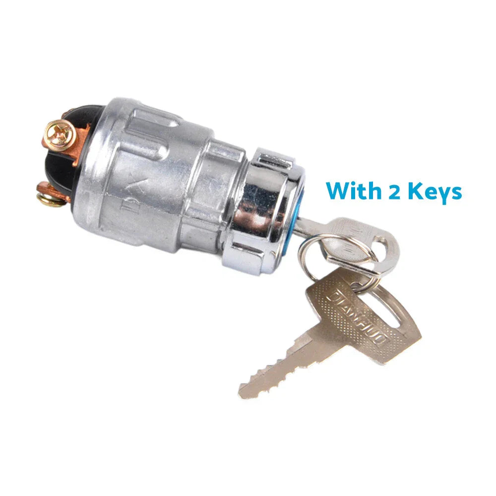 Ignition Start Switch Key Lock for Universal Motorcycle Tractor Boat Car