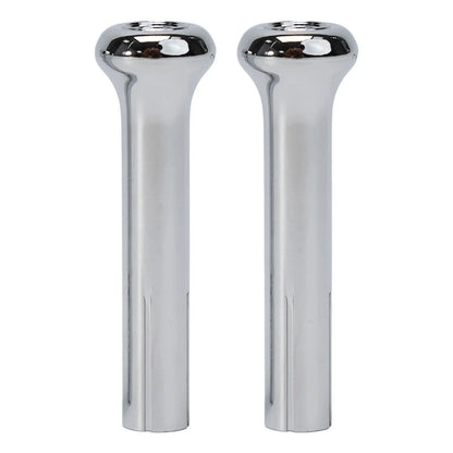 2 x Door Lock Knobs Chrome for Chevrolet Buick Pontiac (1971–1988)