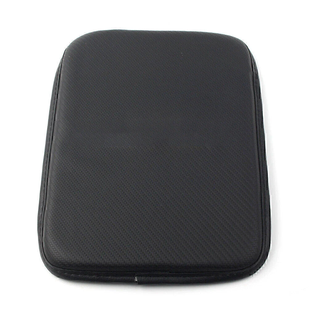 Universal Car Armrest Pad Cover for Auto Center Console - PU Leather Mat
