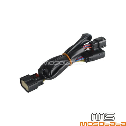 LED Tour-Pak Brake Tail Side Lights Wiring Harness for Harley CVO Street 23