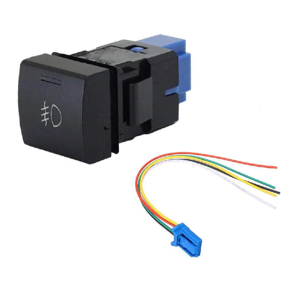 12V LED Fog Light Push Button Switch for Toyota Camry, Corolla (2002-2023)