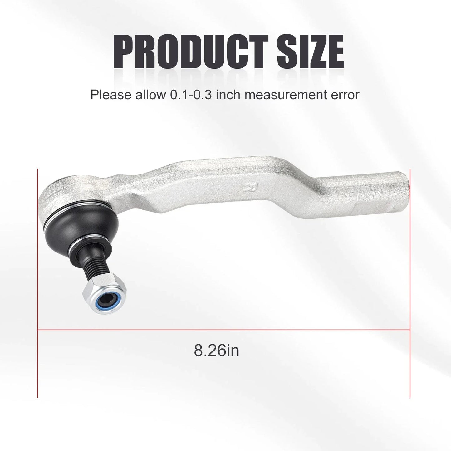 2 x L/R Tie Rod End Kit for Polaris General XP 1000/XP 4 1000 (2020–2024)