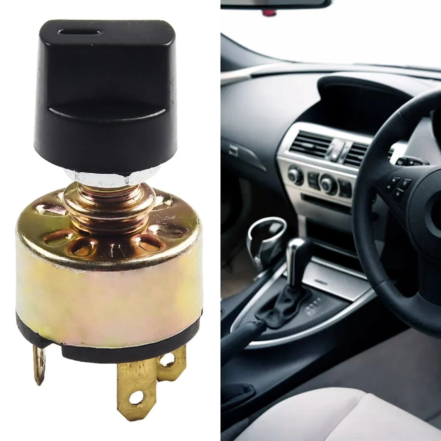 Switch / 12V–24V / Air Conditioner Blower Switch for Car