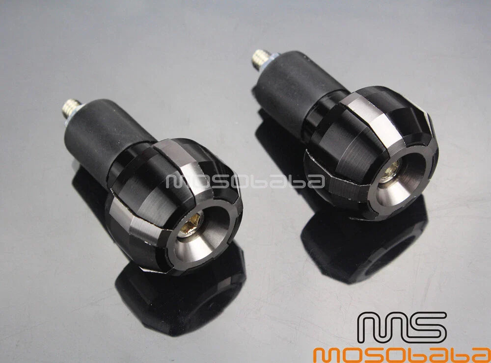 7/8" Handle Bar Ends for Honda, Suzuki, Kawasaki, Yamaha, Ducati