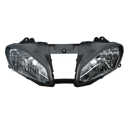 Black Front Headlight Assembly for Yamaha YZF R6 (2008-2016)