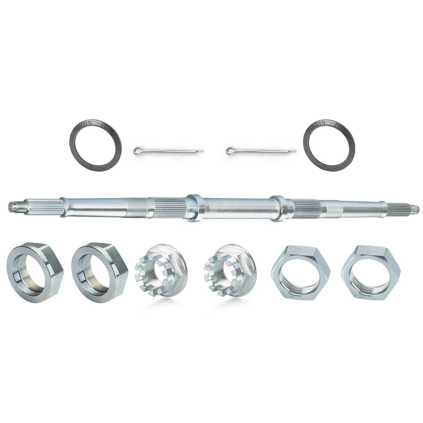 Rear Axle Shaft w/ Nut Pin Kit for Honda FourTrax 300 TRX300/TRX300FW (1993–2000)