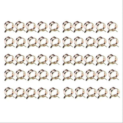 50pcs 5/16" 8mm Spring clip clamp for Fuel Oil Line Silicone Vacuum Hose
