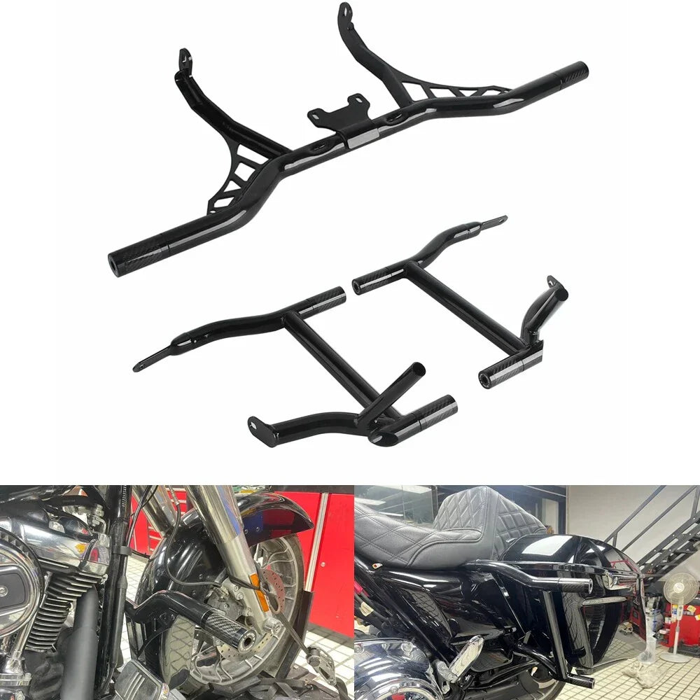 Saddlebag Guard Rails for Harley Touring (2014-Current)