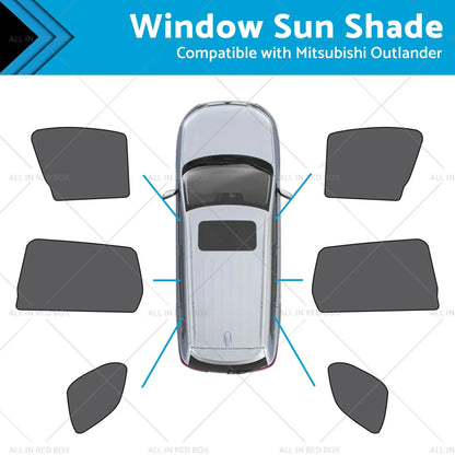 Magnetic Mesh Sun Shades for Mitsubishi Outlander (2021-2023)