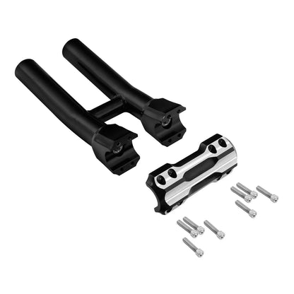 Handlebar Riser Clamps 1.25" Bar for Harley Road Glide 14-24 (1999-2024)