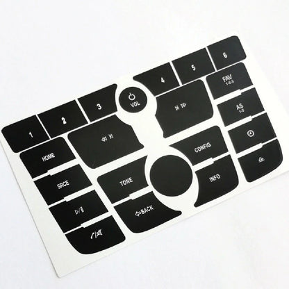 Car Radio Button Repair Decal Sticker Set for Buick Verano, Encore (2012-2015)