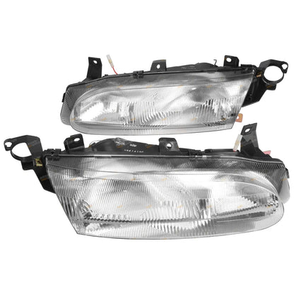 LH+RH Headlights Pair for Ford Falcon EL Sedan/Ute (1996-1998)