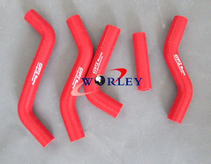 Silicone Radiator Hose for Suzuki RMZ250 2007-2009 ( Red)