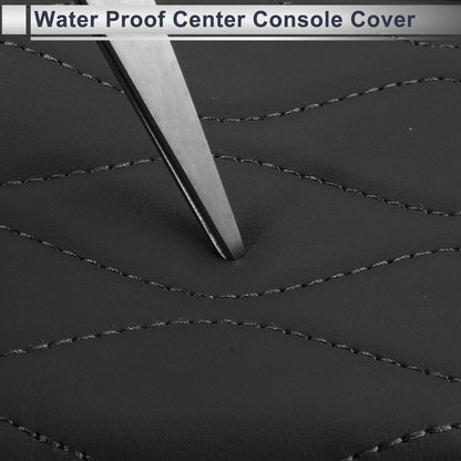 Center Console Cover with Storage Bag for BMW 5 Series (2011-2017) Black 1 Set