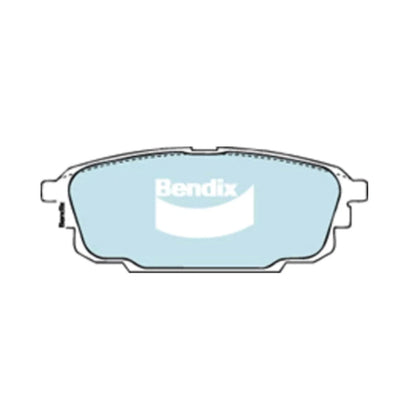 Rear Disc Brake Pad Set for Mazda 626 GF (1997-2002)