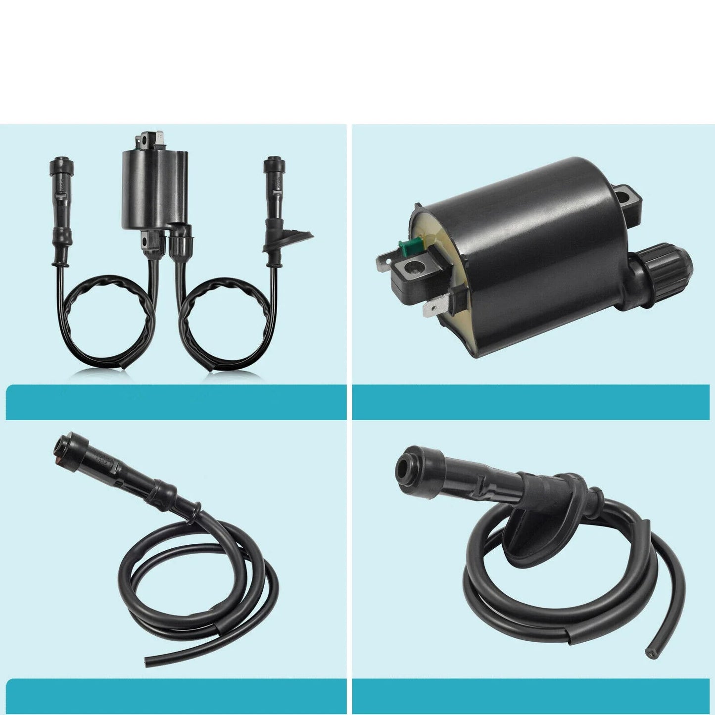 Ignition Coil Spark Plug With Cap for HONDA Shadow Aero 750 VT750C (2004–2010)