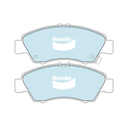 GCT Front Disc Brake Pad Set for Honda Jazz GD (2002 - 2008)
