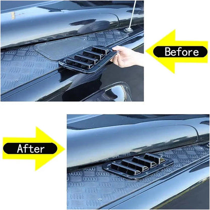 Bonnet Vent Trim Covers for Land Rover Defender 90 110 130 (2004-2019)