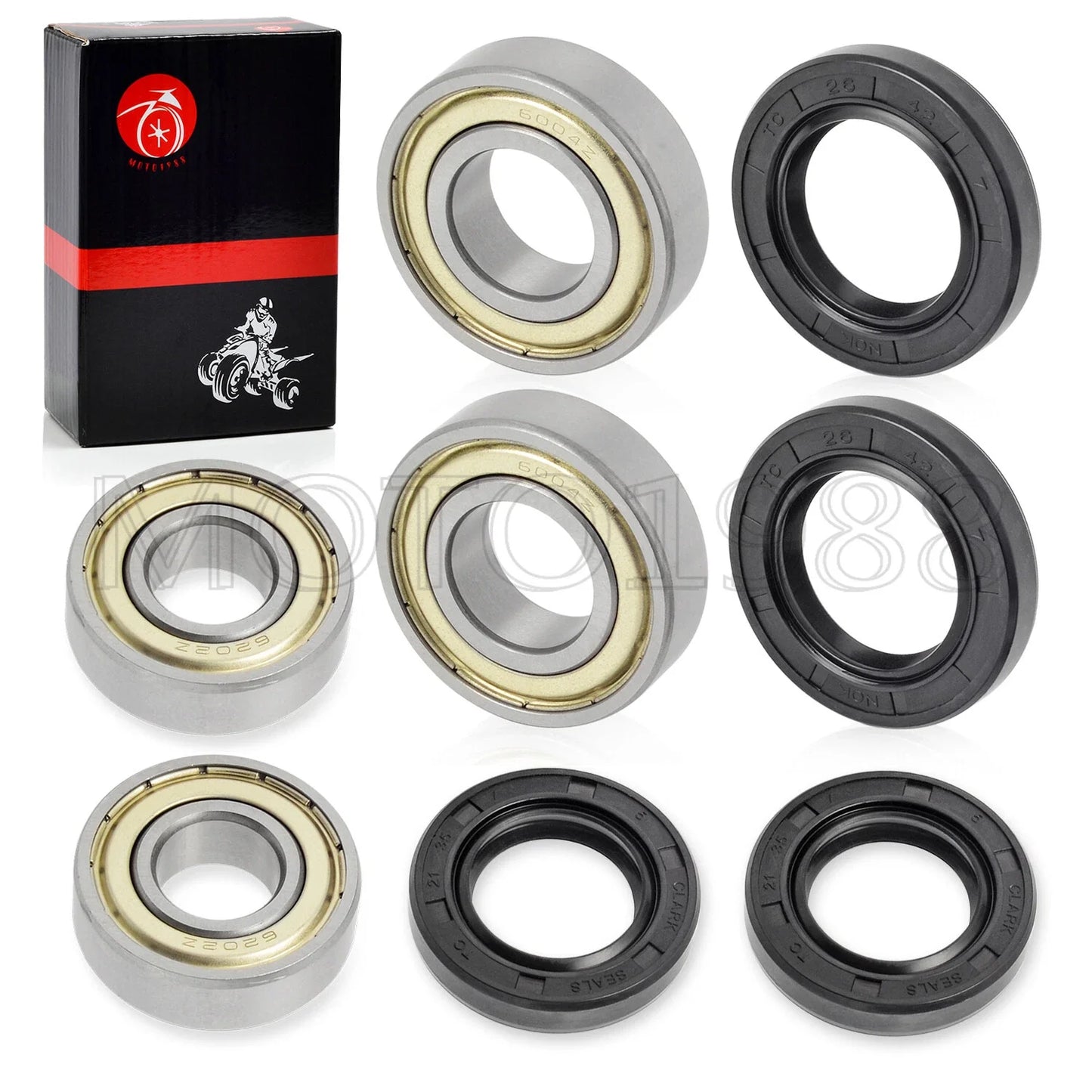 Front Wheel Bearing & Seal for YAMAHA Banshee Warrior Raptor 350 (1988–2013)