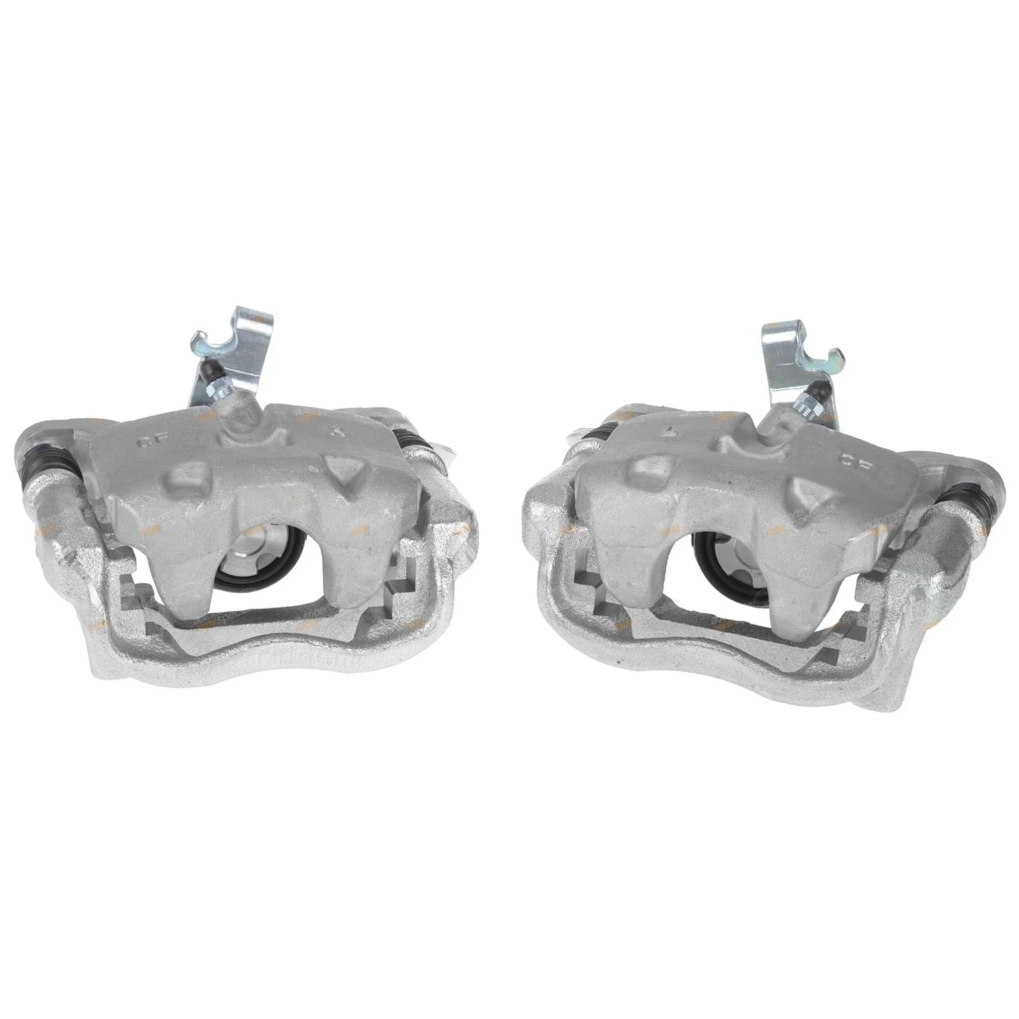 LH + RH Rear Disc Brake Calipers + Pads for Mazda 3 BM BN (2014 - 2019)