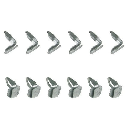 24Pcs Front Door Panel Frame Plugs & Door Panel Clips for Chevy Camaro