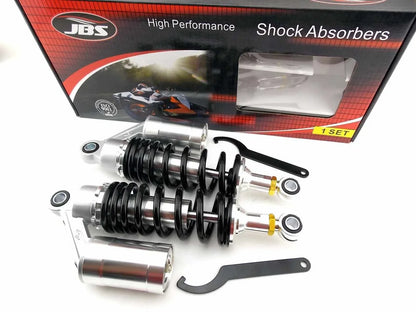 11" JBS Nitrogen Rear Shock Absorbers for Harley Davidson FXR Super Glide
