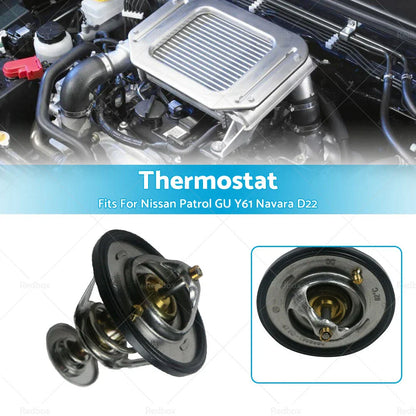Thermostat for Nissan Patrol GU Y61, Navara D22 ZD30DDTI (2001-2008)
