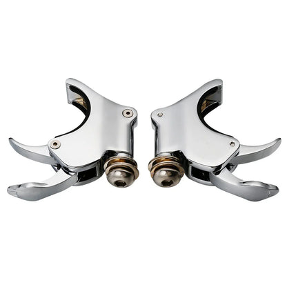 49mm Chrome Windshield Clamps for Harley V Rod VROD, Sportster XL1200X (02-10)