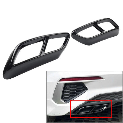 Rear Exhaust Pipe Muffler Tips Cover for Audi A3 (2021-2023)