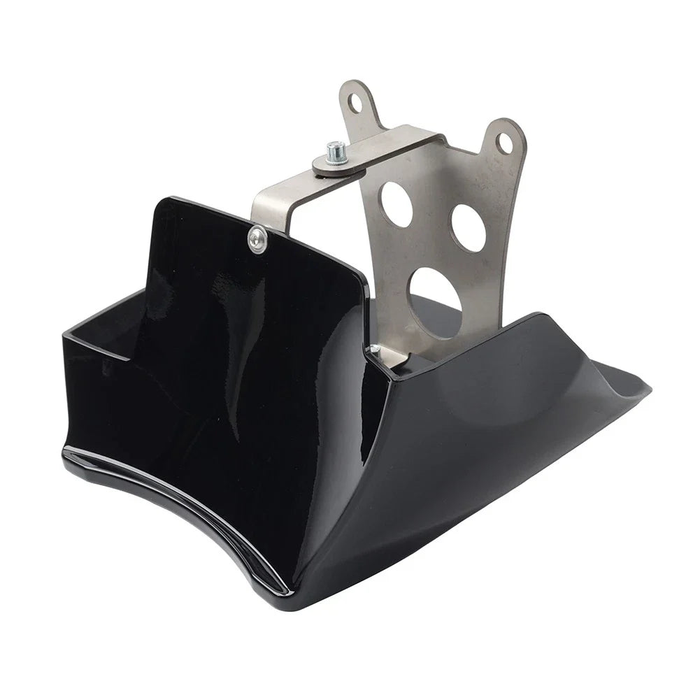 Chin Spoiler Cover Black for Harley Softail Street Bob Low Rider (2018-2024)