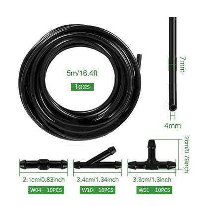 Windshield Wiper Tube T/Y/I Type Splitter for Windshield Washer Hoses Connector