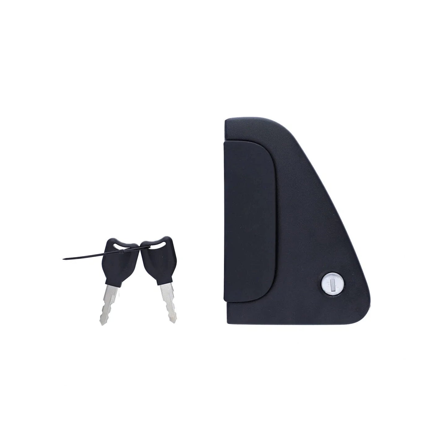 Right Side Black Outer Door Handle With Key for Daf CF 65 75 85 (2001–2013)