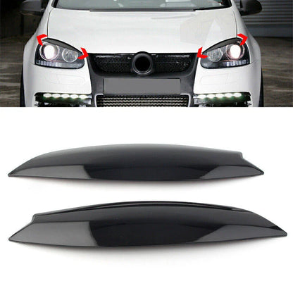 Fog Light Eyebrow Cover Trim for VW Golf 5 R32 MK5 (2005-2007)
