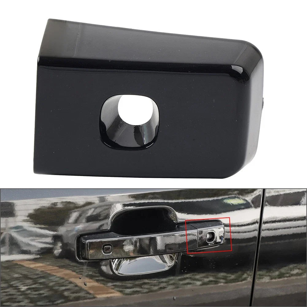 Glossy Black Front Driver Door Handle Cap for Land Rover Defender (2020-2023)