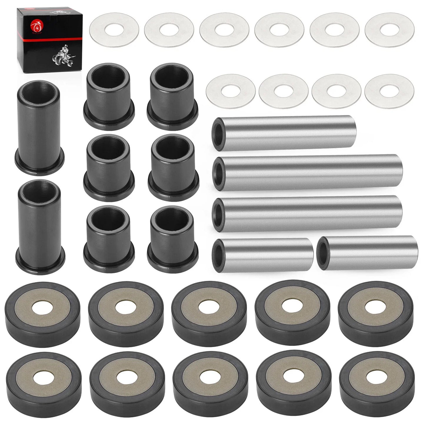 Rear A-Arm Suspension Bushing Rebuild Kit for Suzuki KingQuad 700 LT-A700X (2005–2007)