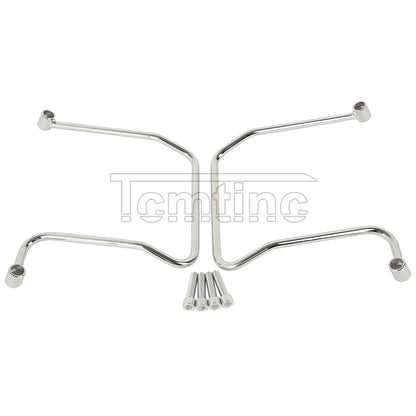 Saddle Bag Saddlebag Support Bracket for Harley Dyna Fat Bob FXDF (2006-2017)