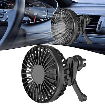 USB Interface for Car Fan Low Noise 3-Speed